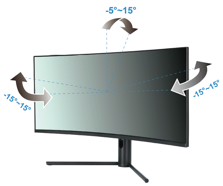 HANNspree HG342PCB 34 Inch UWQHD 144Hz Curved Gaming Monitor fig 12