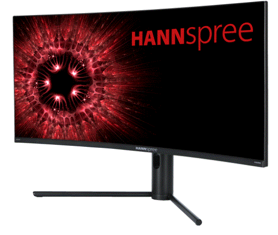 HANNspree HG342PCB 34 Inch UWQHD 144Hz Curved Gaming Monitor product