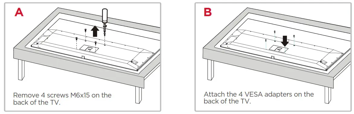 Optional - To mount on a wall 1
