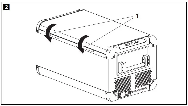 DOMETIC CFX100 Professional CoolFreeze Mobile Compressor Cooler and Freezer User Manual - How to use