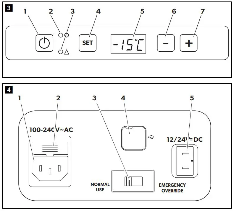 DOMETIC CFX100 Professional CoolFreeze Mobile Compressor Cooler and Freezer User Manual - How to use
