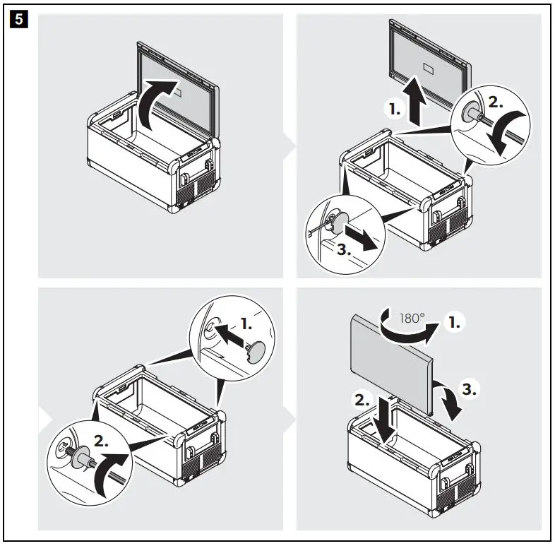 DOMETIC CFX100 Professional CoolFreeze Mobile Compressor Cooler and Freezer User Manual - How to use