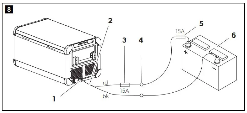 DOMETIC CFX100 Professional CoolFreeze Mobile Compressor Cooler and Freezer User Manual - How to use