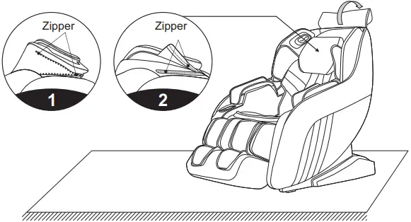 iReSt SL A196 10 Message Chair - Fig 27