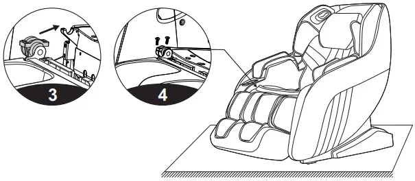 iReSt SL A196 10 Message Chair - Fig 28