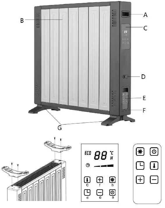 BLAUPUNKT-HCO701-Convection-heater-fig1