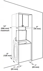 Recessed area or closet installation 1