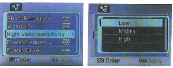 JSTOON Nv-3186 Digital Night Vision Goggles User Guide - Change Night Vision