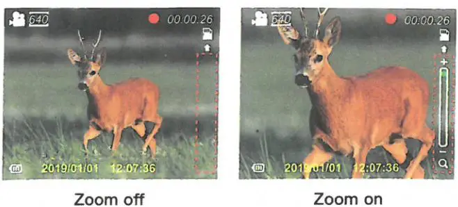 JSTOON Nv-3186 Digital Night Vision Goggles User Guide - Digital zoom