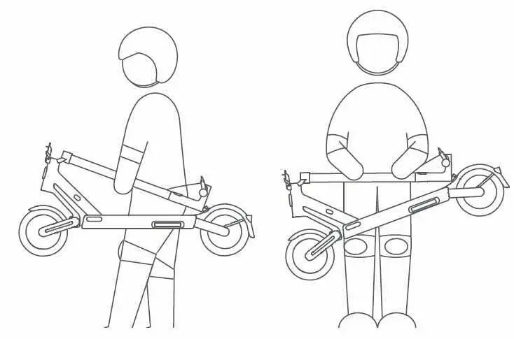 NAVEE S65 Electric Scooter User Manual - Carry