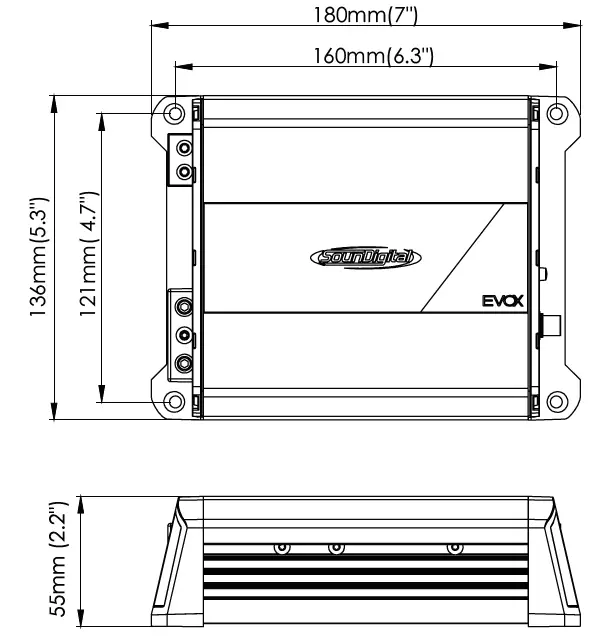 SOUNDDigital-1600-1-EVOX2 2-OHM-1600W-Mono 1-Channel Full-Range-Car-Amplifier-fig-23
