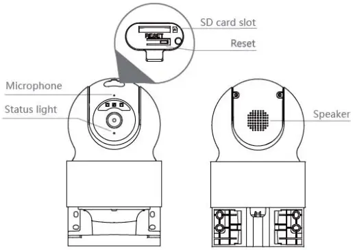winees WP2700237 F1X Spotlight Camera - Fig1
