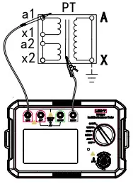UNI-T UT501C Insulation Resistance Tester - ax