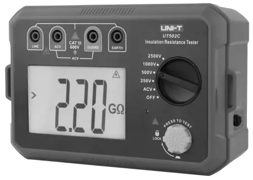 UNI-T UT501C Insulation Resistance Tester