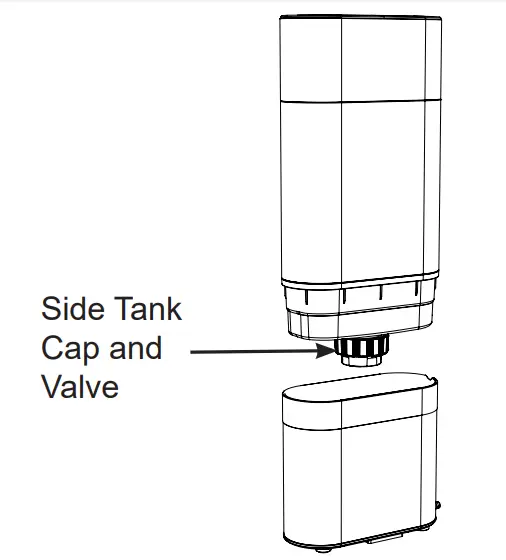 GE Profile XPIO13SCSS Opal 24 lb Portable Nugget Ice Maker in Stainless Steel - fig 5