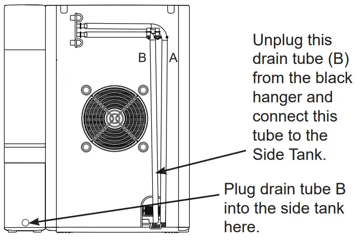 GE Profile XPIO13SCSS Opal 24 lb Portable Nugget Ice Maker in Stainless Steel - fig 6