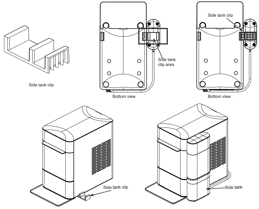 GE Profile XPIO13SCSS Opal 24 lb Portable Nugget Ice Maker in Stainless Steel - fig 8