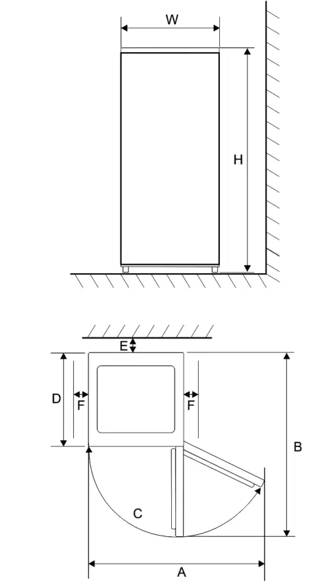 Severin KGK 8970 Fridge freezer combination - overview 2