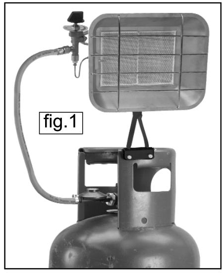 SEALEY LP13.V2 Infrared Gas Heater -fig