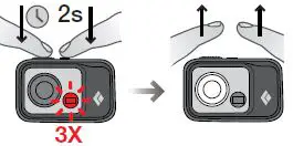 BLACK DIAMOND COSMO 350 LED Headlamp 7