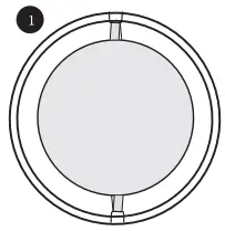 atthe edge ofthrtrampoline mat