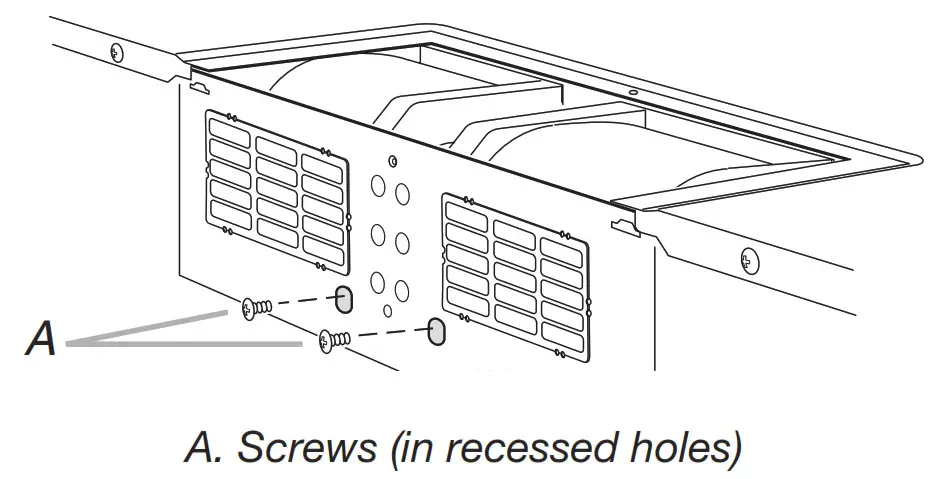 Microwaves Microwave Hood Combination - A. Screws