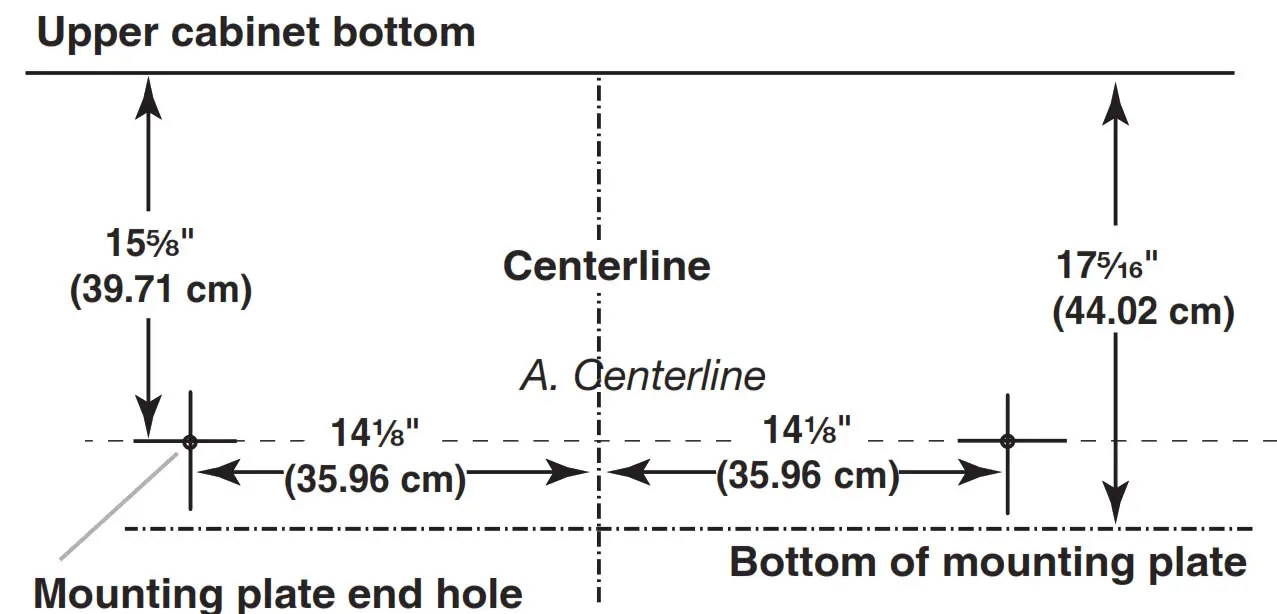 Microwaves Microwave Hood Combination - Upper cabinet bottom