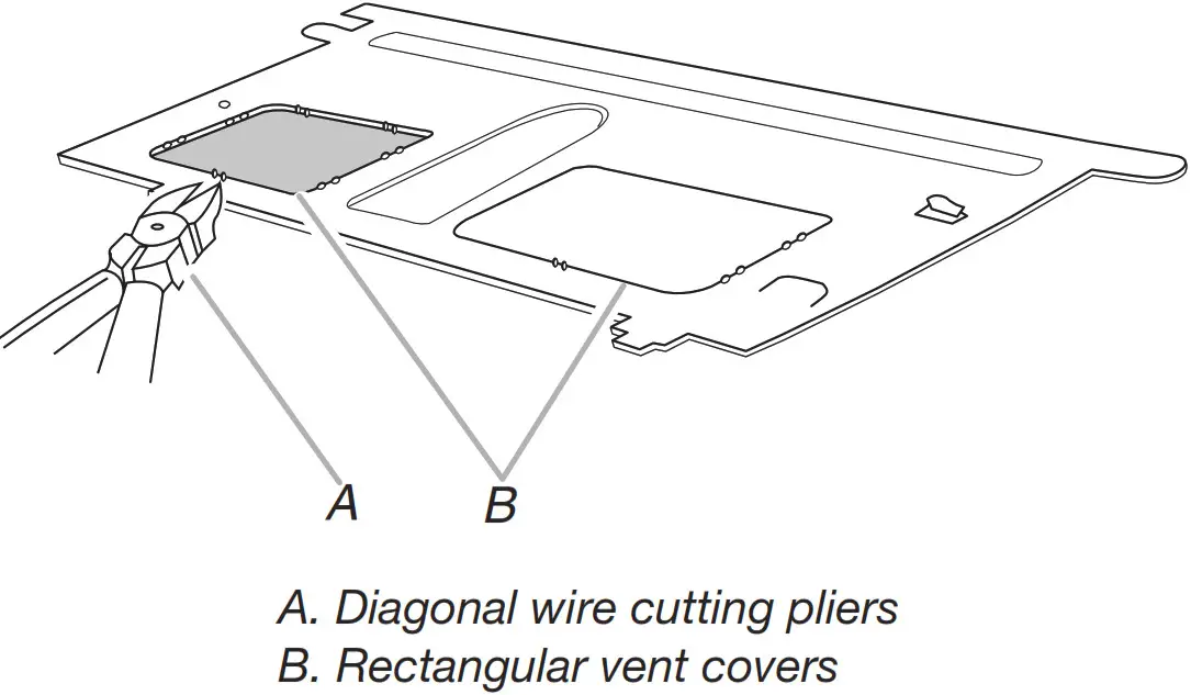 Microwaves Microwave Hood Combination -Using diagonal