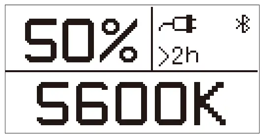 amaran F22x LED Photography Lights - temperature