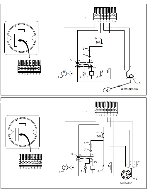 vetus WWCP Waste Water Control Panel 16