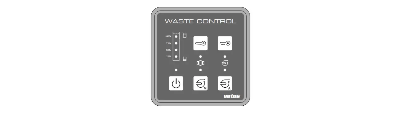 Vetus Wwcp Waste Water Control Panel Instruction Manual Vetus Wwcp Waste Water Control Panel Instruction Manual
