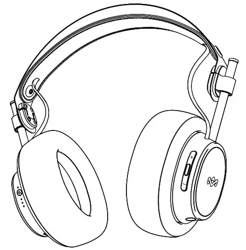 MARLEY 346EXODUS Exodus Wireless Bluetooth Over Ear Headphones - INSIDE THE BOX