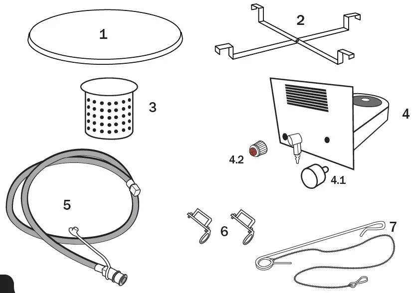 VISION GRILL Professional Kamado Gas 1