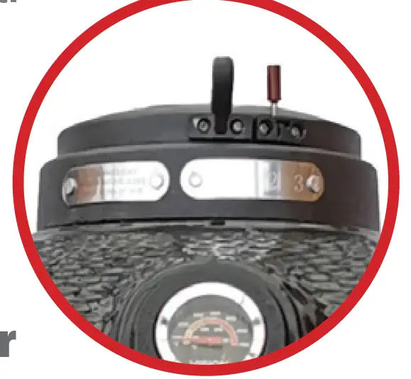 VISION GRILL Professional Kamado Gas 10