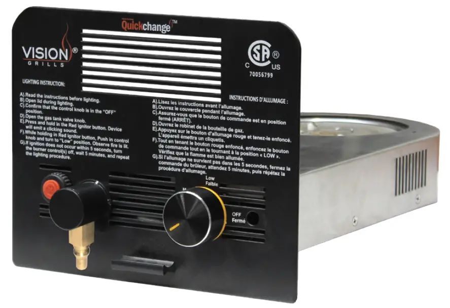 VISION GRILL Professional Kamado Gas