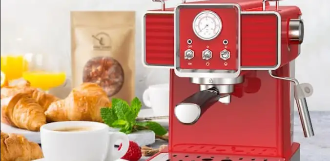 Galanz Glec02rdre14 Retro Espresso Maker User Manual