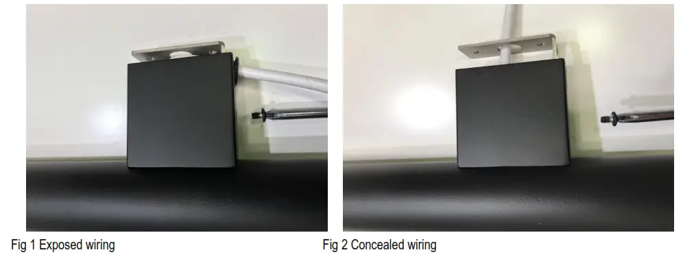 HEIRLOOM WHSPLV1000 Heiko Pole 12V Towel Warmer - fig