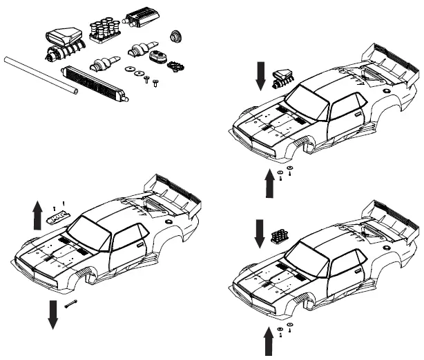ARRMA-ARA7617V2T1-Felony-6S-BLX-Street-Bash-All-Road-Muscle-Car-RTR-16