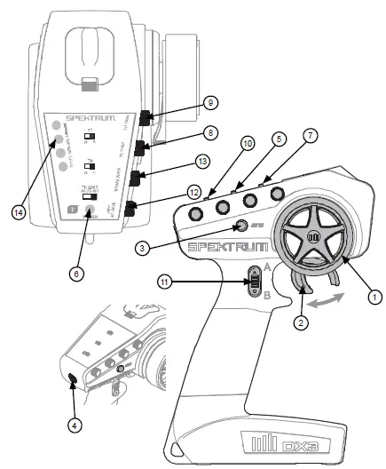 ARRMA-ARA7617V2T1-Felony-6S-BLX-Street-Bash-All-Road-Muscle-Car-RTR-17