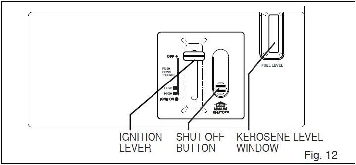 SENGOKU MGN-110 Kerosene Heater-13