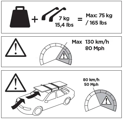 THULE 145305 HONDA Civic Custom Fit Kit-3