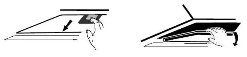 HOOVER HDG9DCK3BWIFI Cooker Hood grease filter