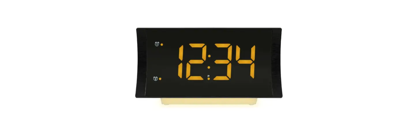 La Crosse 617-2410v2 Curved Alarm Clock With Fm Radio User Guide La Crosse 617-2410v2 Curved Alarm Clock With Fm Radio User Guide