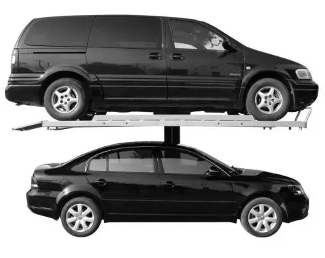 Single Post Storage Lift SP-6K-SS - Ramp Support