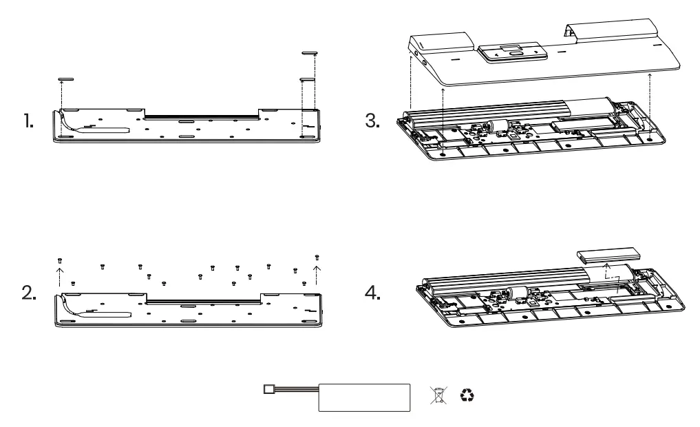 contour design 601407 SliderMouse Pro Wireless - Battery Disposal