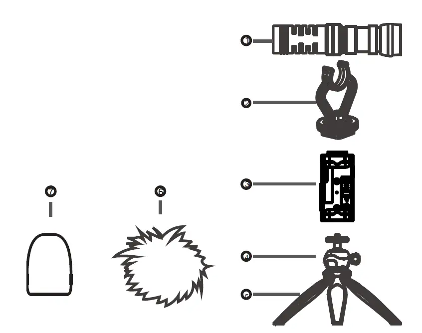 USKEY VISION VLOG K1 Smartphone Video Vlogging Kit 1