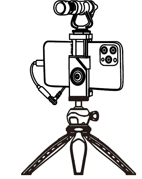 USKEY VISION VLOG K1 Smartphone Video Vlogging Kit