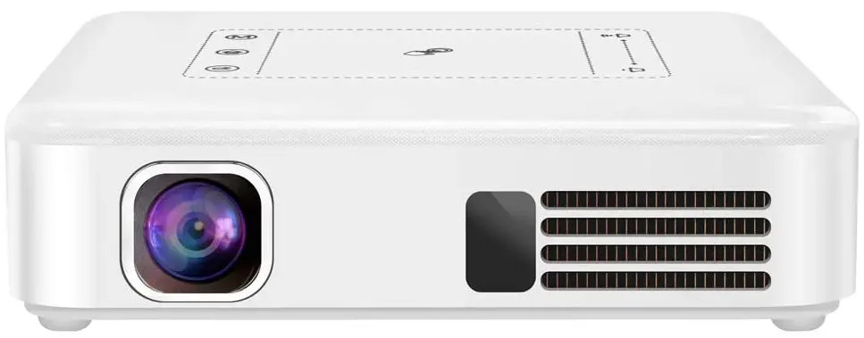 Brookstone-MP130-Wireless-Mobile-Projector
