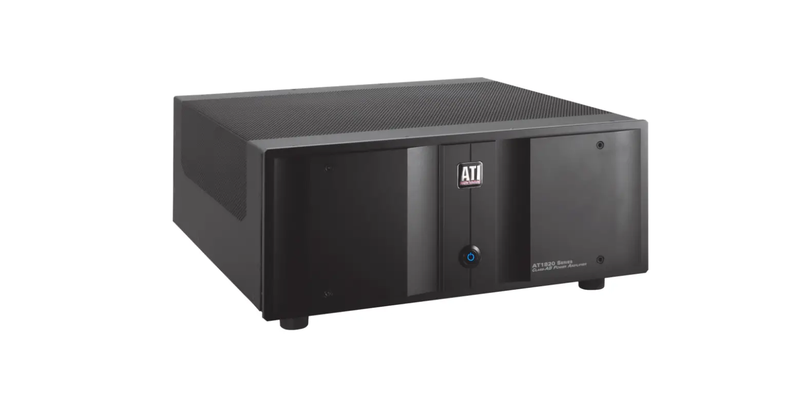 Ati At1820 Series Class-ab Power Amplifier Owner's Manual