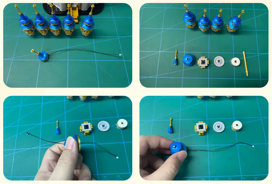 GAME OF BRICKS 75276 Light Kit for Stormtrooper Helmet - Fig1